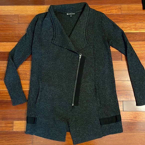 Athleta Sweaters - Athleta Side Zip Sweater, Size XS
